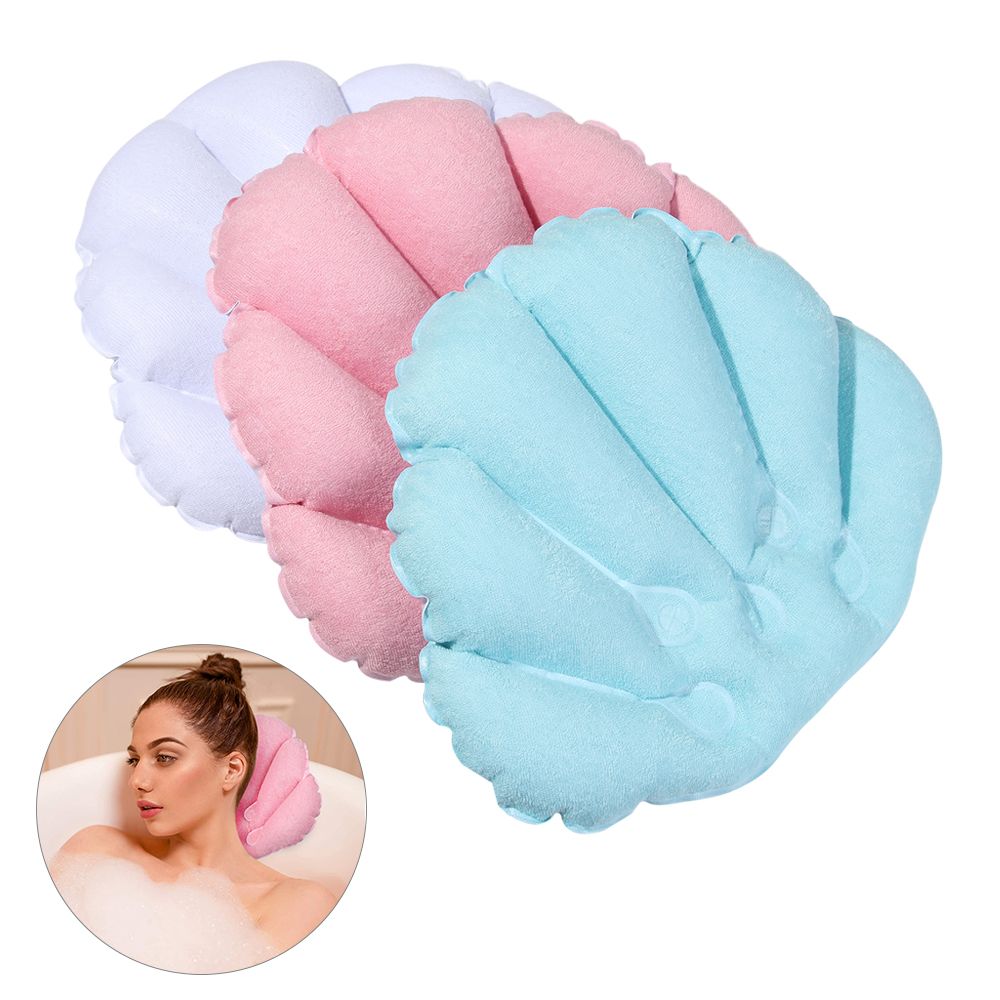 Bathtub Pillow Inflatable - Morbido cuscino gonfiabile a forma di