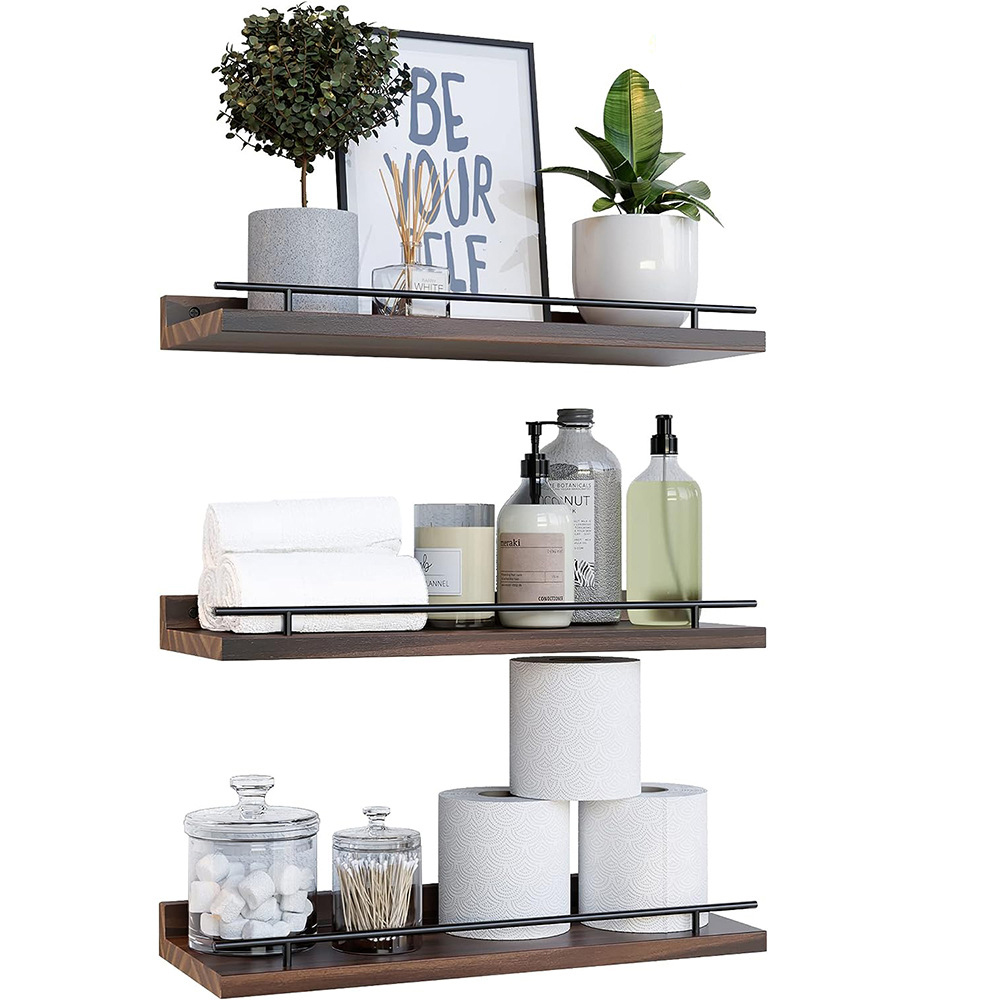 Home Bathroom Shelf - Scaffale portaoggetti in legno Scaffale portaoggetti