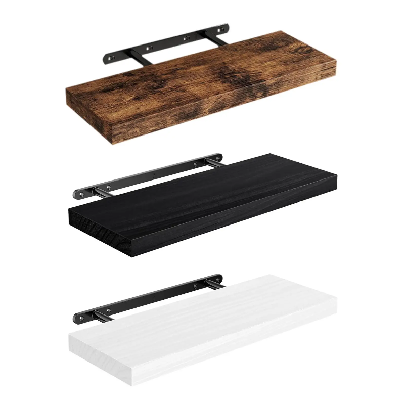 Home Bathroom Shelf - Mensola Galleggiante Decorativa da Parete, Robusta