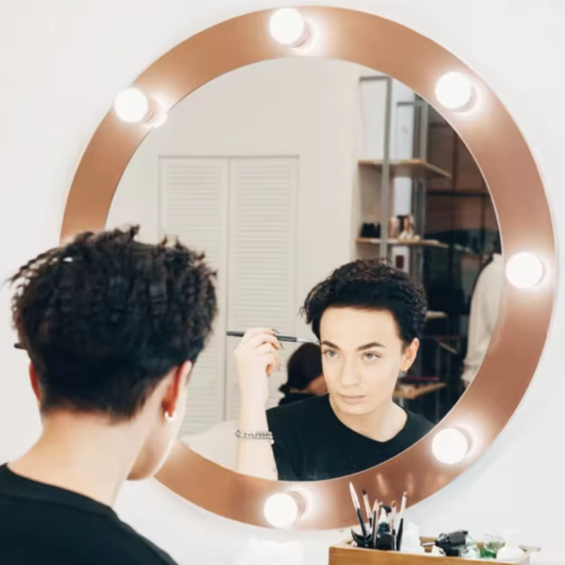 Home Bathroom Mirror - Lampada LED USB Hollywood per Specchio
