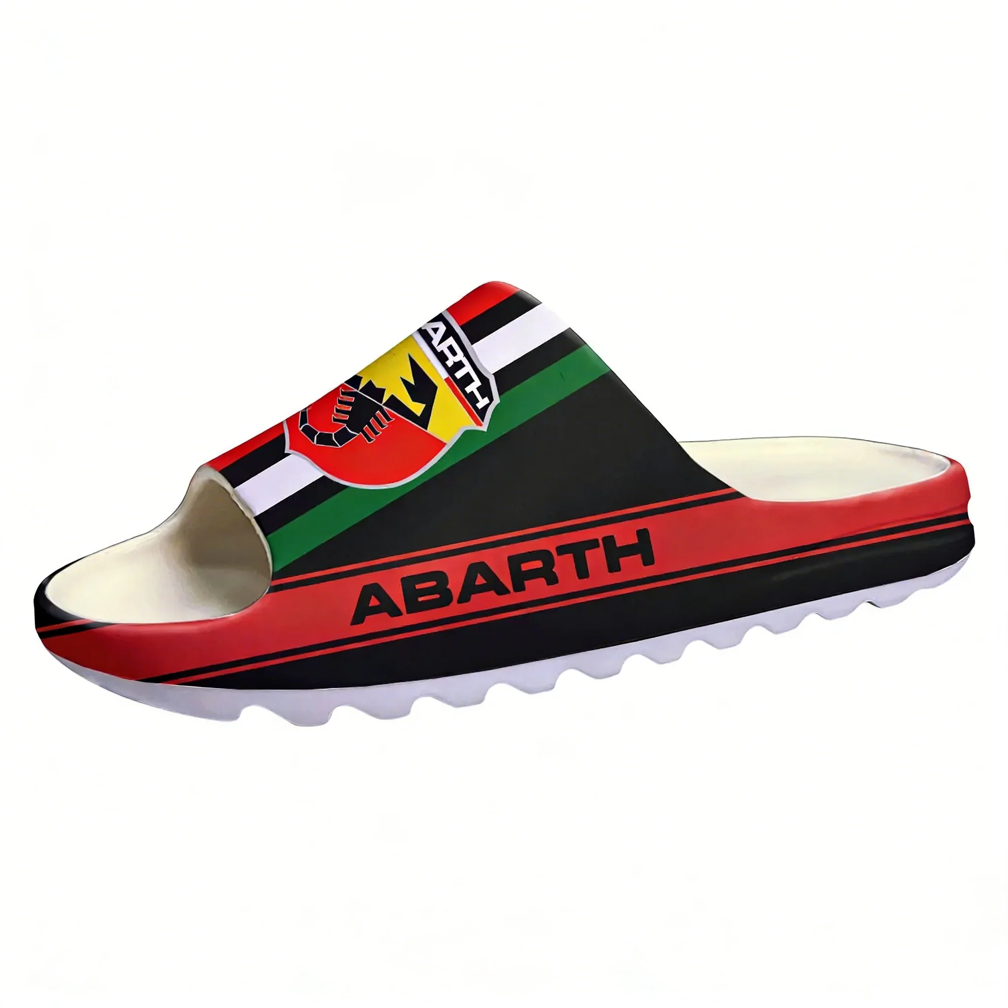 Home Bathroom Lights - Ciabatte Personalizzate A-Abarths con Suola Morbida,