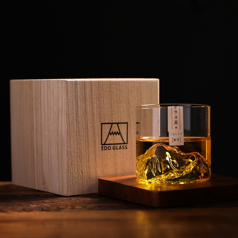 Yamazaki Home Bathroom Storage - Giappone 3D Montagna Bicchiere Da Whisky