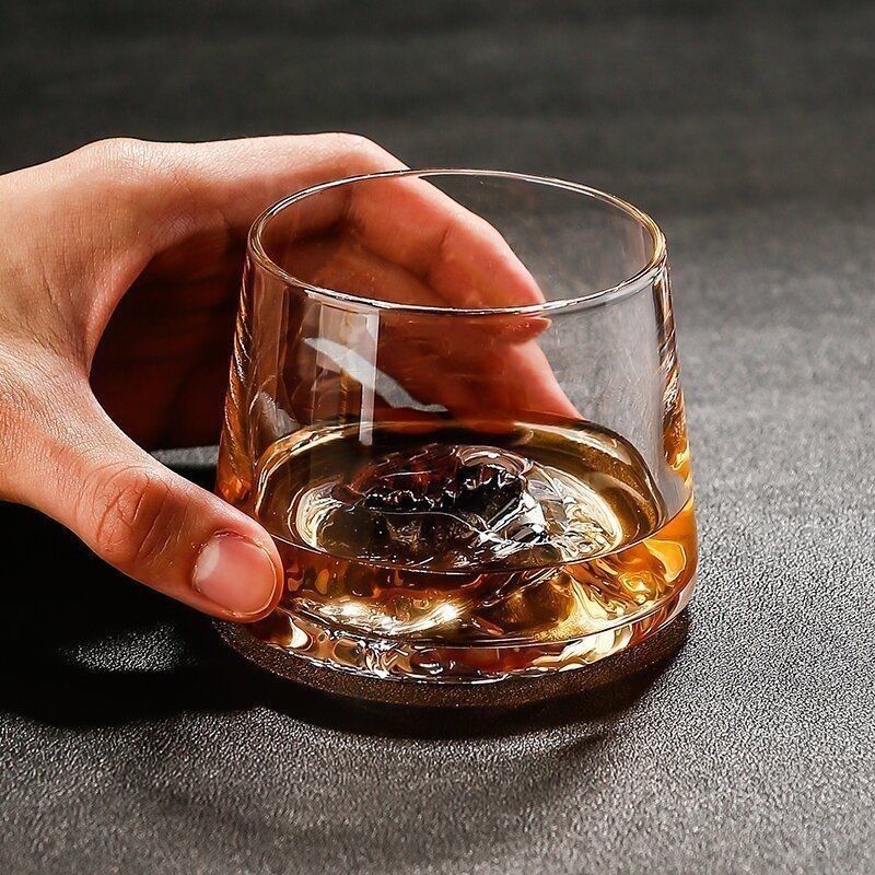 Yamazaki Home Bathroom Storage - Tazza da whisky in cristallo, Bicchiere