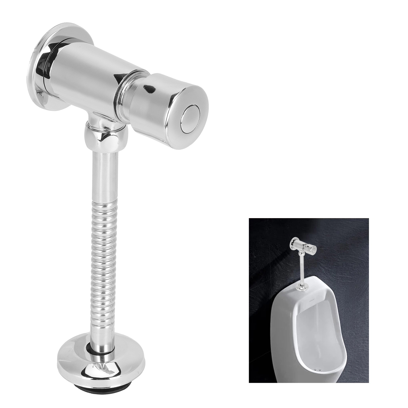 Home Bathroom With Urinal - Valvola di scarico multifunzione per orinatoio