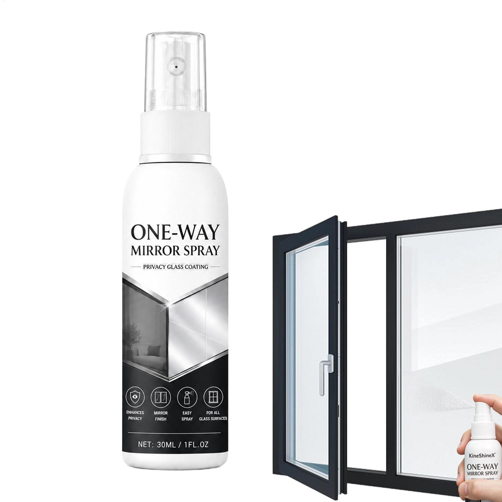 Home Bathroom Window Tint - Spray Effetto Specchio per Finestre 30ml,