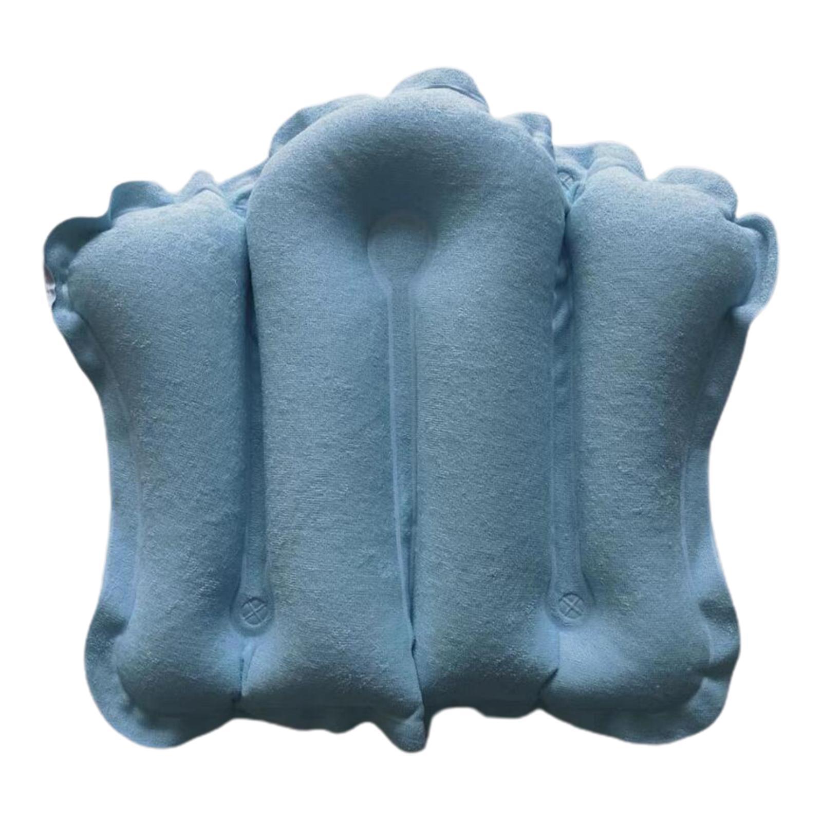 Bathtub Pillow Inflatable - Cuscino da bagno gonfiabile comodo supporto