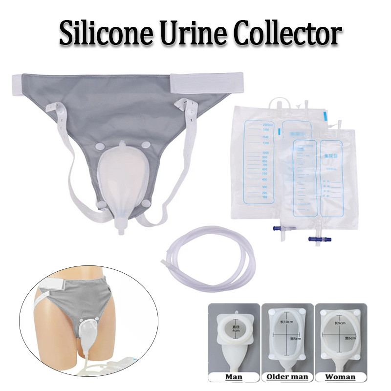 Home Bathroom With Urinal - Collettore di Urina in Silicone per