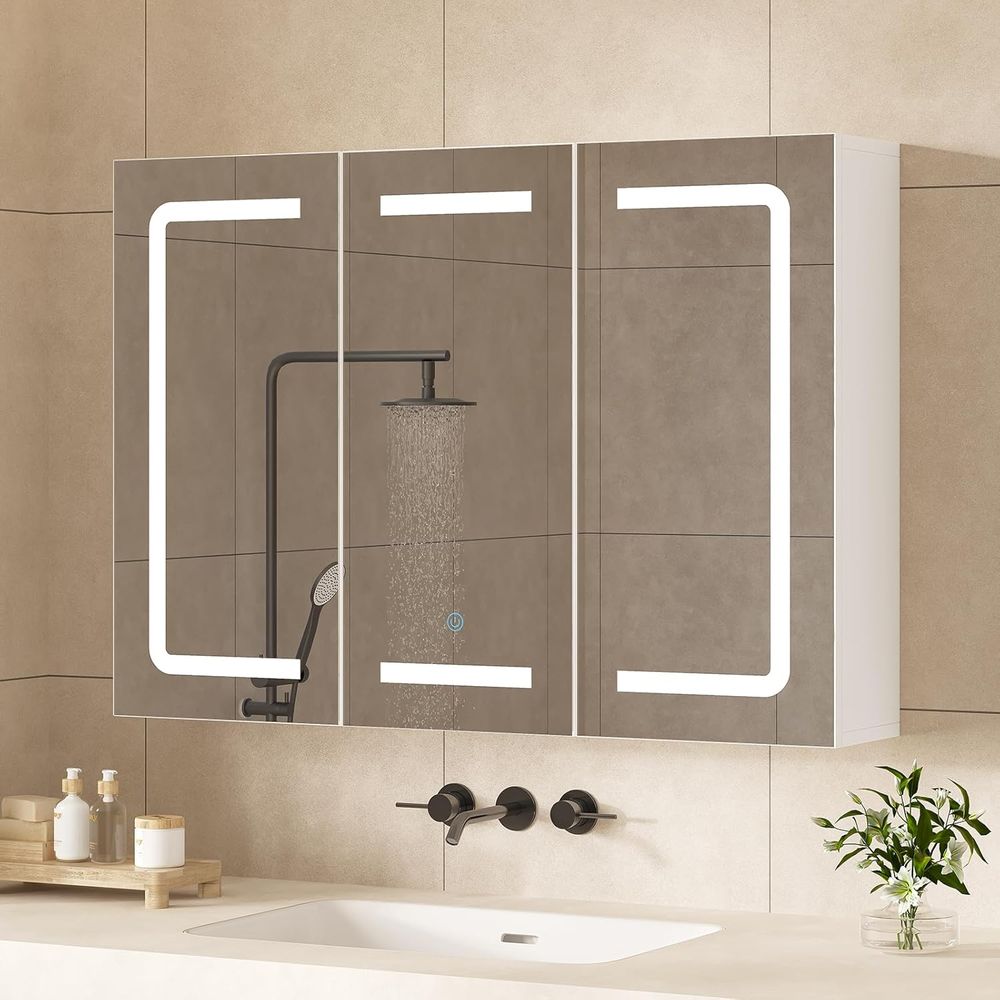 Home Bathroom Mirror - Organizzatore per Armadietto dei Medicinali con