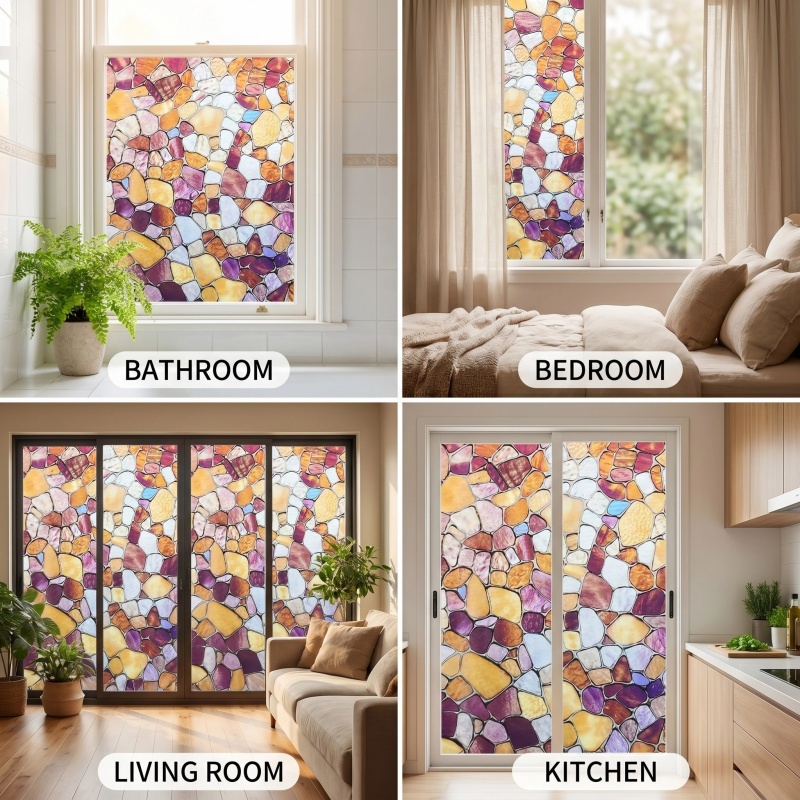    Pellicola per finestre, pe - Home Bathroom Window Tint recensione e prezzo
