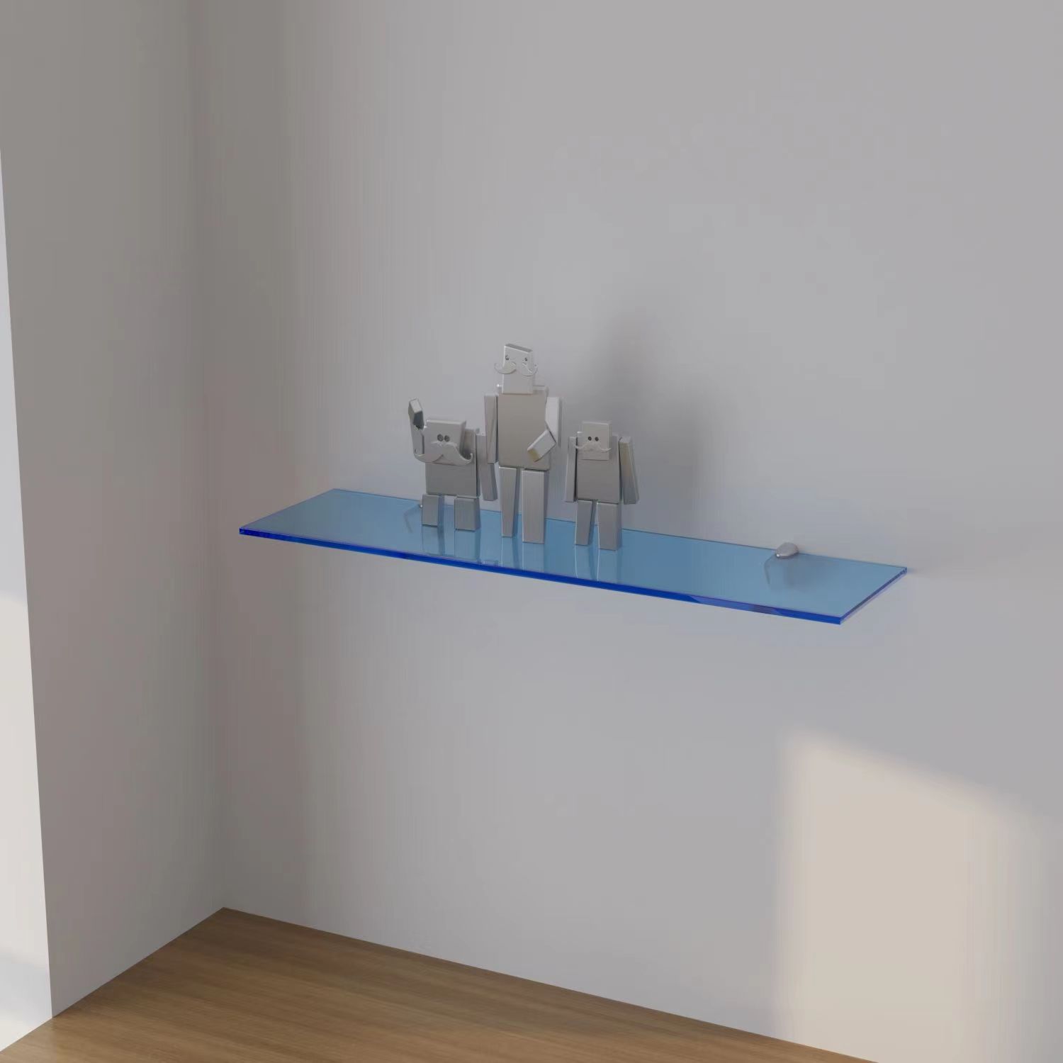 Mensola in acrilico perforata  - Home Bathroom Shelf recensione e prezzo