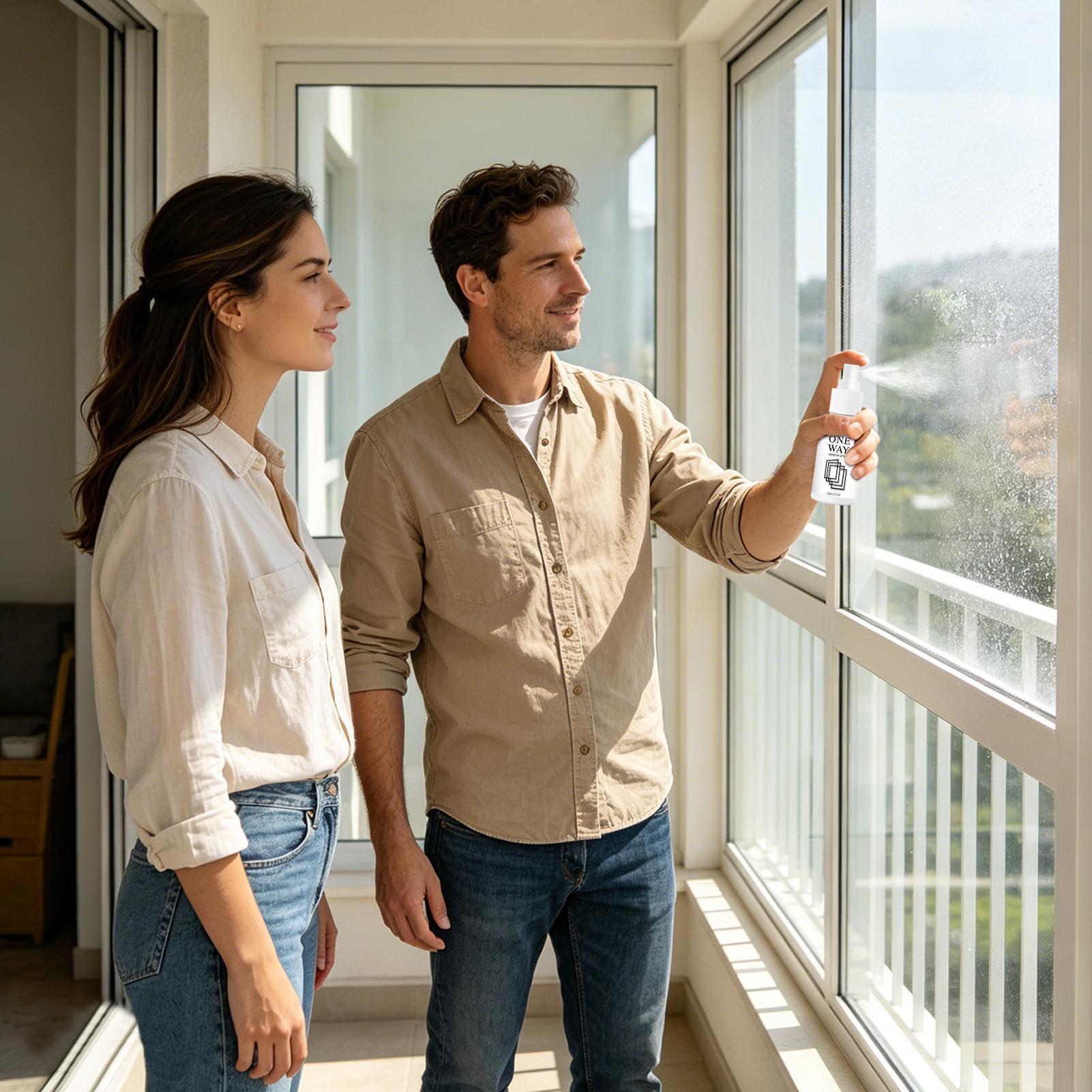 Spray detergente per vetri con - Home Bathroom Window Tint recensione e prezzo