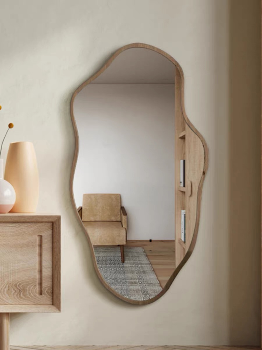 Specchio da parete in legno as - Home Bathroom Mirror recensione e prezzo
