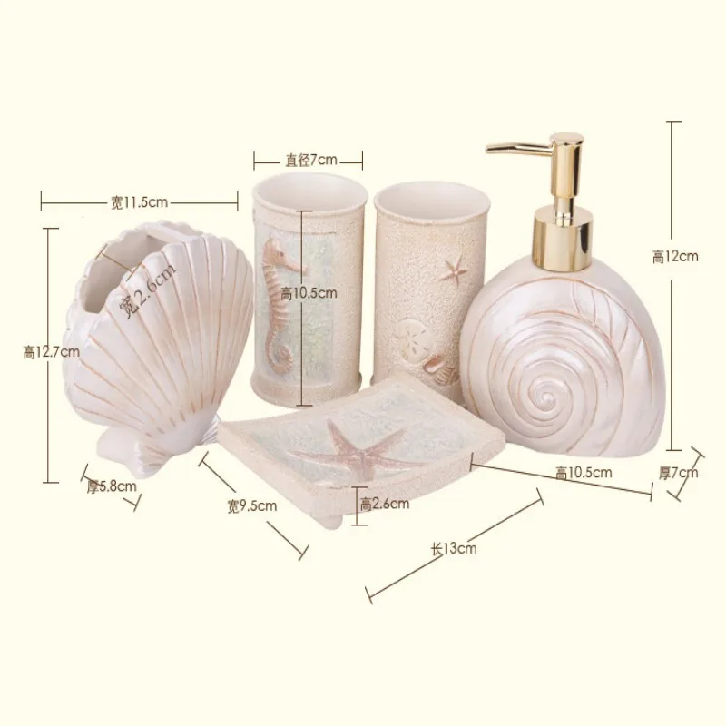 Set da Bagno in Stile Europeo: - Home Essentials Bathroom Accessories recensione e prezzo