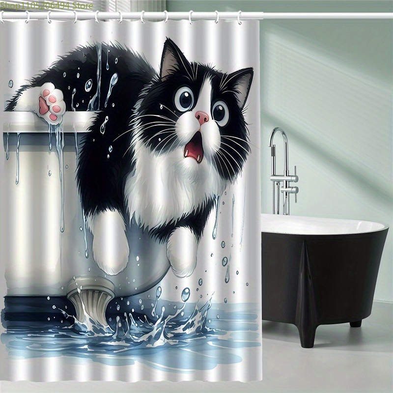 Divertente Tenda da Doccia con - Home Decor Bathroom Ideas recensione e prezzo