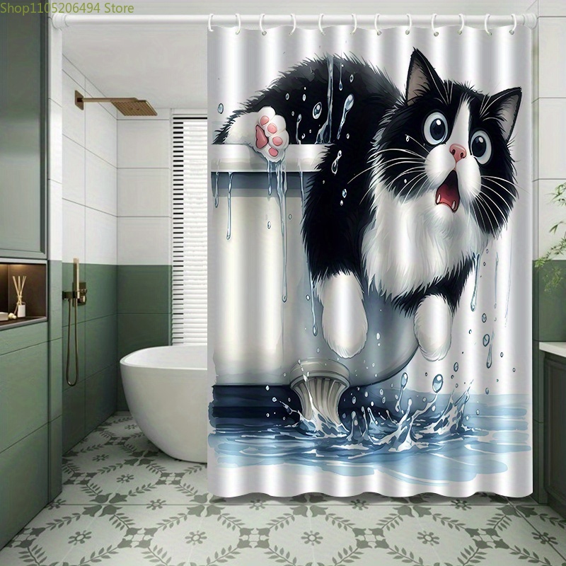 Divertente Tenda da Doccia con - Home Decor Bathroom Ideas recensione e prezzo