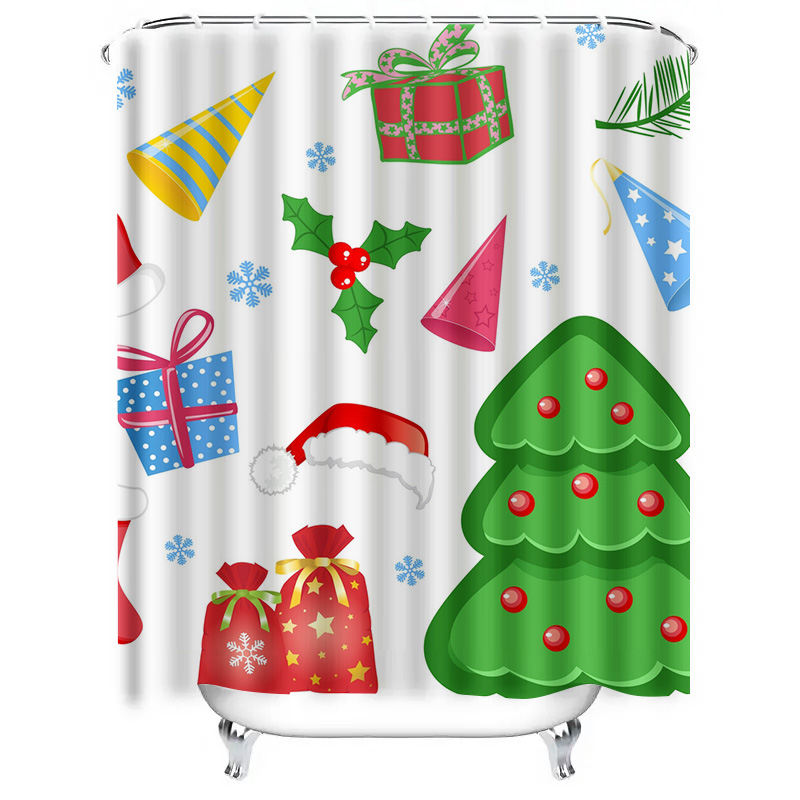 TU Tenda da doccia Natale Fore - Home Decor Bathroom Ideas recensione e prezzo
