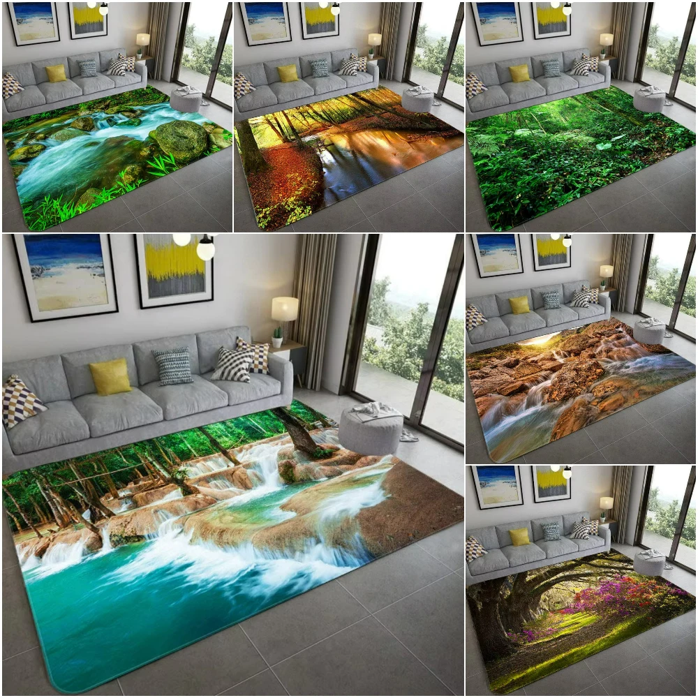 Tappeto con paesaggi 3D ispira - Home Decor Bathroom Ideas recensione e prezzo
