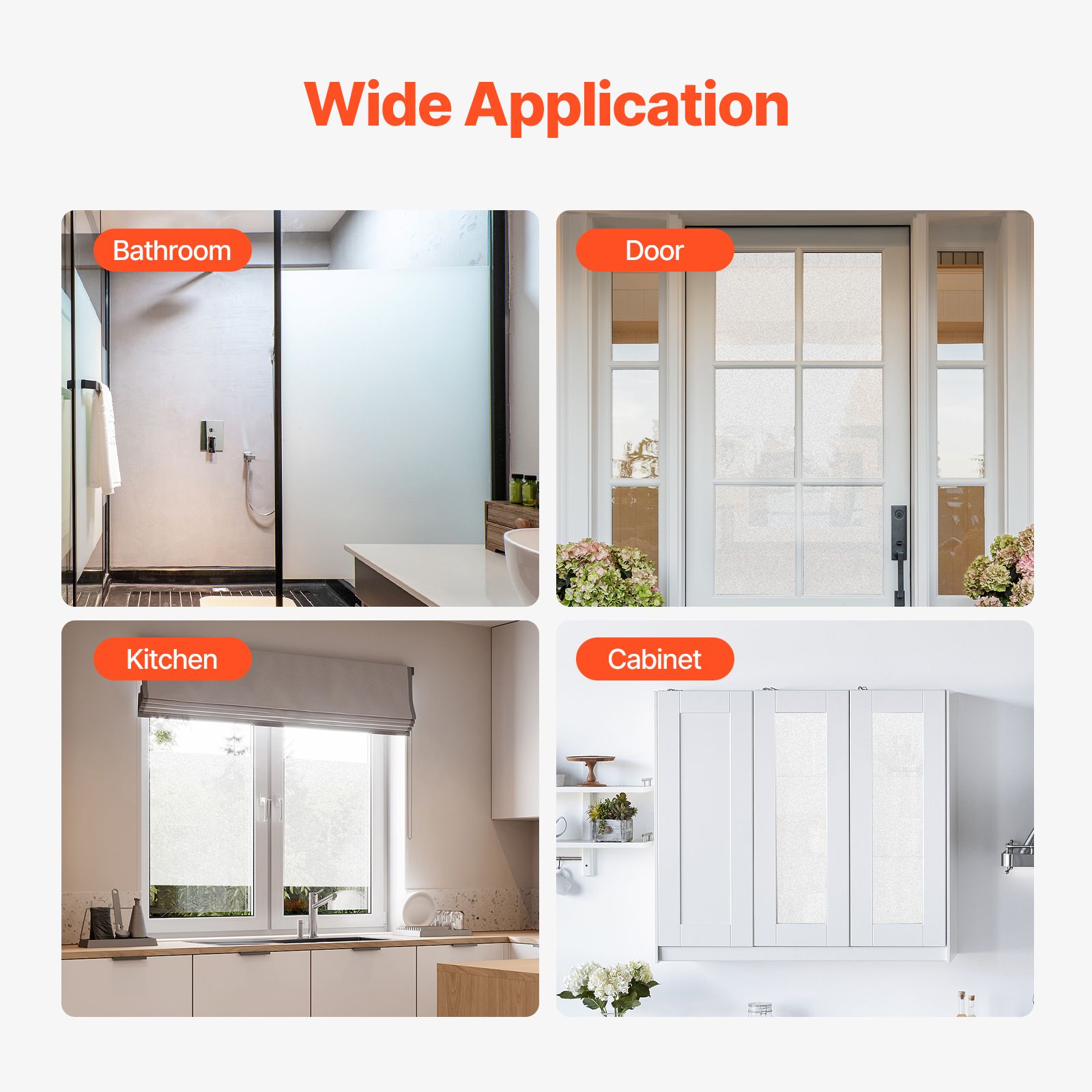 Pellicola per finestre, pellic - Home Bathroom Window Tint recensione e prezzo