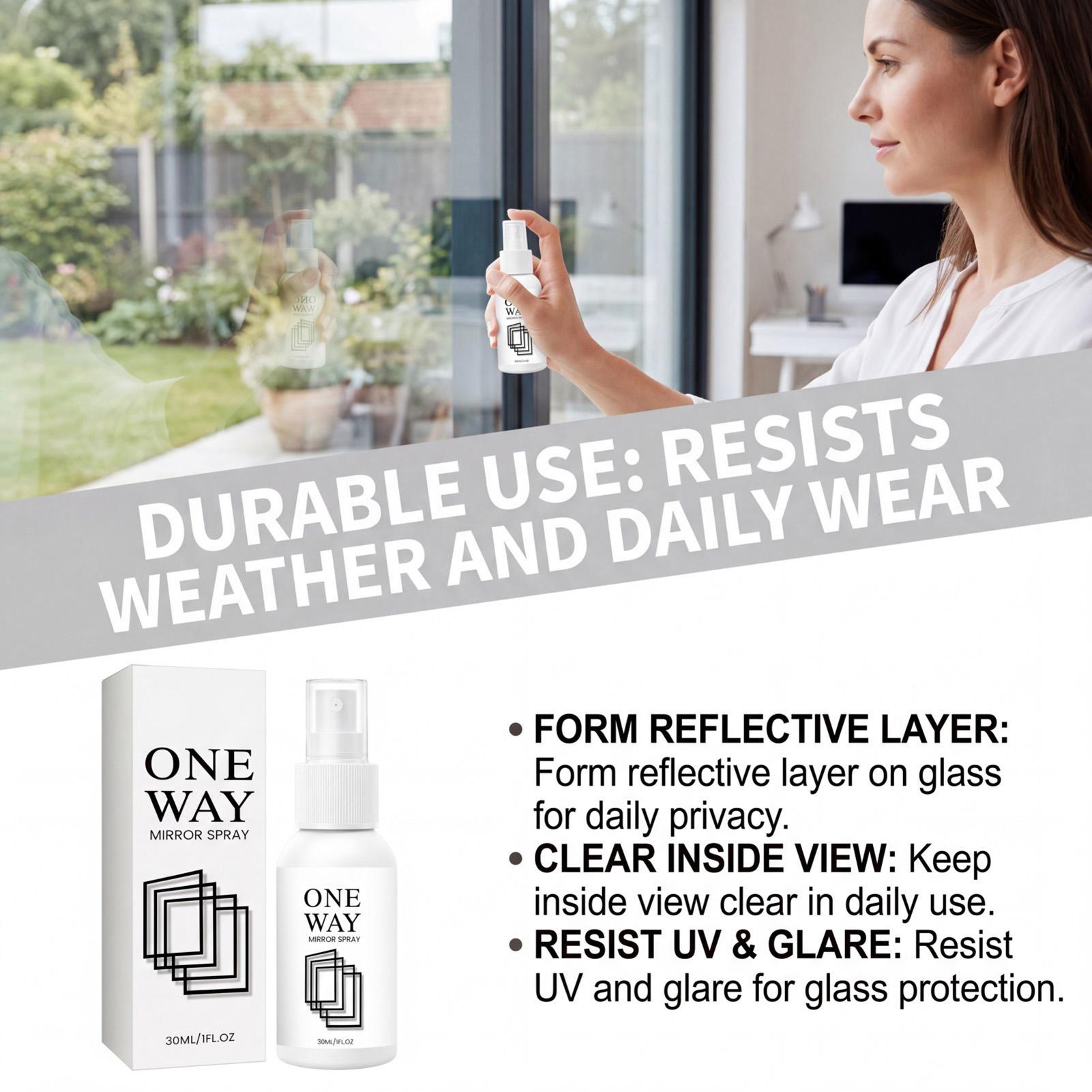Spray detergente per vetri con - Home Bathroom Window Tint recensione e prezzo