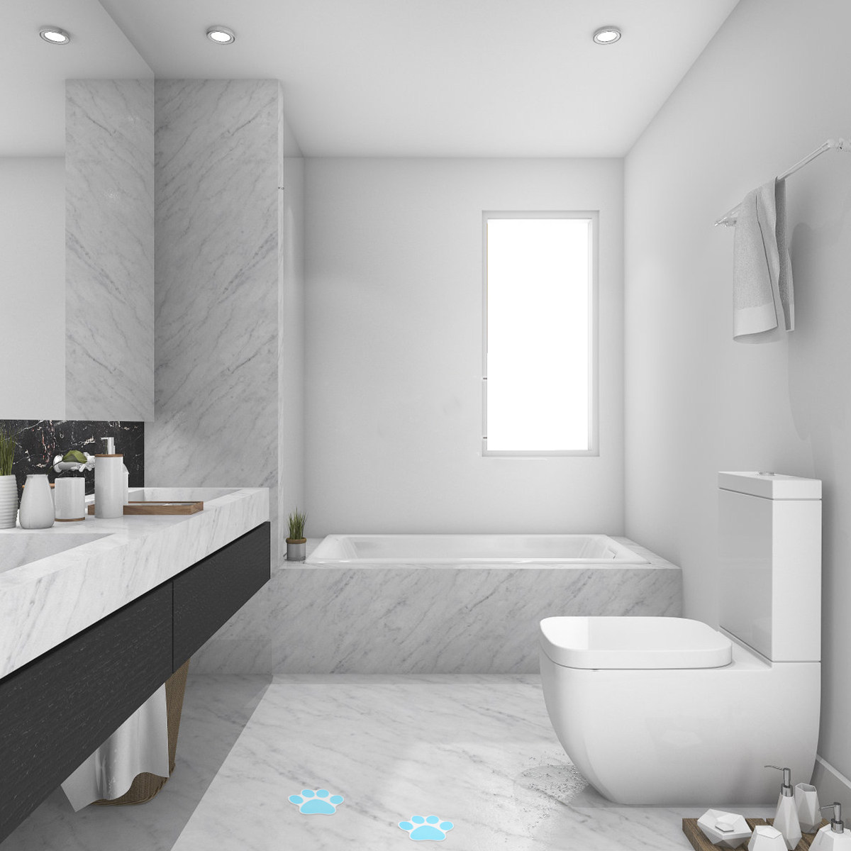 10 Pezzi di Adesivi Antiscivol - Home Bathroom Tiles Design recensione e prezzo