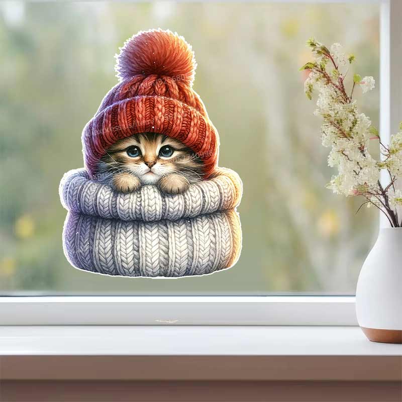 Adesivo da parete gatto di Nat - Home Bathroom Tiles Design recensione e prezzo