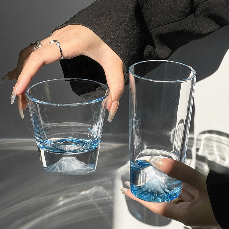 Tazza in vetro Fuji Mountain b - Yamazaki Home Bathroom Storage recensione e prezzo