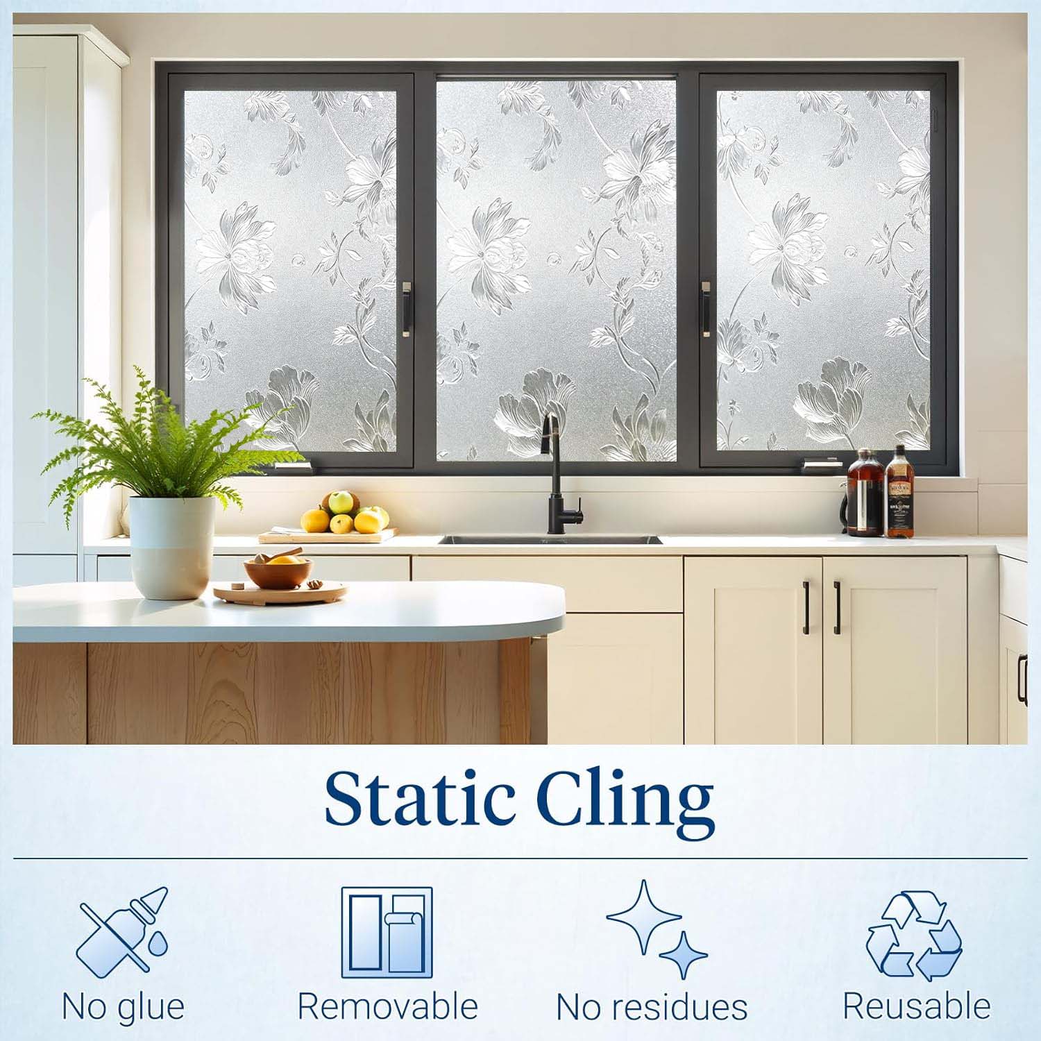 Pellicola per Finestre Effetto - Home Bathroom Window Tint recensione e prezzo