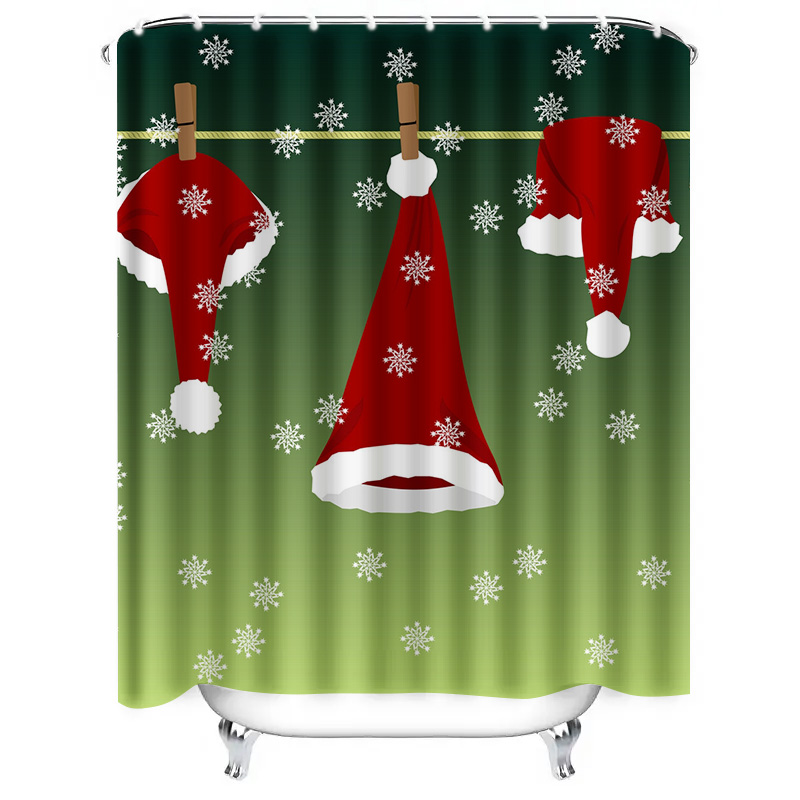 TU Tenda da doccia natalizia f - Home Decor Bathroom Ideas recensione e prezzo