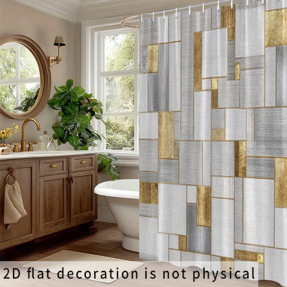 Tenda Doccia Impermeabile con  - Home Bathroom Tiles Design recensione e prezzo